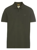 Koszulki męskie - Camel Active Koszulka polo w kolorze khaki - miniaturka - grafika 1