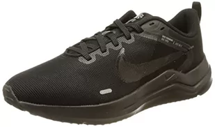 NIKE Damskie trampki Downshifter 12, czarne, 4 UK, Czarny, 37.5 EU - Trampki damskie - miniaturka - grafika 1