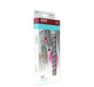 Zestaw Farb Temper 12 Szt. Kol. X 12Ml Mp Colors - Farby i media malarskie - miniaturka - grafika 1