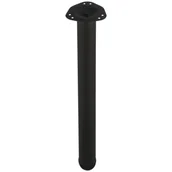 Zawiasy, okucia i inne akcesoria - Noga meblowa 710/60 mm czarna - miniaturka - grafika 1