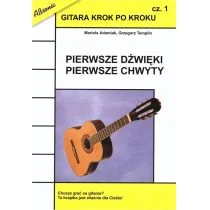 Wydawnictwo Muzyczne Absonic Gitara krok po kroku cz.1 Pierwsze dźwięki... w.2 - Mariola Adamiak, Grzegorz Templin - Książki o muzyce - miniaturka - grafika 1