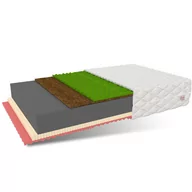 Materace - FDM Materac Piankowy Savona Hr I Visco Lateks I Kokos 120x200 Pokrowiec Premium Jersey 84682 - miniaturka - grafika 1