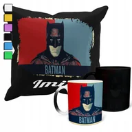 Gadżety dla niej i dla niego - ZESTAW KUBEK MAGICZNY ZMIENIAJĄCY KOLOR + POSZEWKA AVENGERS BATMAN + IMIĘ - miniaturka - grafika 1