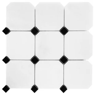 Mozaika kamienna Pure Octagon 100 30.5x30.5 cm - Płytki ceramiczne - miniaturka - grafika 1