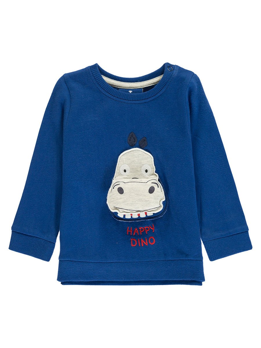Chłopięca bluza dino niebieska Tom Tailor