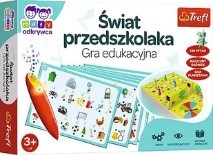 Trefl Świat przedszkolaka Magiczny ołówek - Gry planszowe - miniaturka - grafika 1