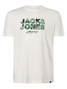 Jack & Jones - T-shirt męski  JORTulum  duże rozmiary, biały - Koszulki męskie - miniaturka - grafika 1