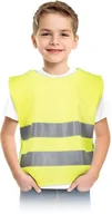 Odzież robocza - KOS-CHILD - Narzutka ostrzegawcza - bezpieczene dziecko na rowereku, hulajnodze i w drodze do przedszkola - S - 45x40 cm. - miniaturka - grafika 1