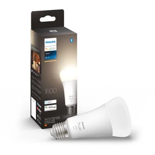Philips Hue Philips Hue Philips Hue White Inteligentna Żarówka E27 1600lm - Systemy inteligentnych domów - miniaturka - grafika 2