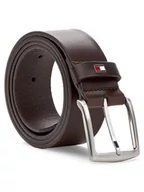 Paski - Tommy Hilfiger Pasek Męski New Denton Belt 4.0 E367863162 Brązowy - miniaturka - grafika 1