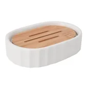 Mydelniczki i dozowniki mydła - Mydelniczka KIDO biały - miniaturka - grafika 1