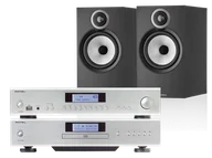 Zestawy stereo - Rotel A14 MKII (srebrny) + CD14 MKII (srebrny) + 606 S3 (czarny) - miniaturka - grafika 1