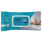 Inne akcesoria do pielęgnacji dzieci - Canpol Babies, woreczki zapachowe na zużyte pieluszki, 100 sztuk - miniaturka - grafika 1