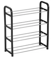 Szafki na buty - PÓŁKA NA BUTY OBUWIE ORGANIZER REGAŁ SZAFKA STOJAK 4 poziomy - miniaturka - grafika 1