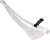 Chłodzenie wodne - Alphacool Alphacool Y-Splitter 4-Pin auf 3x 4-Pin PWM 15cm - weiß - miniaturka - grafika 1