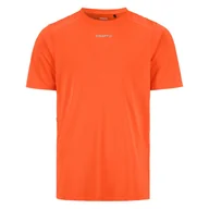 Koszulki męskie - Męska Koszulka z krótkim rękawem CRAFT ADV ESSENCE SS TEE 2 M 1914792-573000 – Pomarańczowy - miniaturka - grafika 1