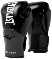 Rękawiczki sportowe damskie - Everlast EVERLAST Elite rękawice treningowe  czarne/szare  20 ml 870271-70 - miniaturka - grafika 1