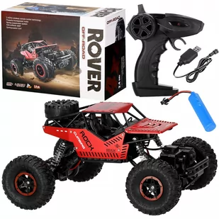 Samochód Zdalnie Sterowany Auto Na Pilota Terenowe 4X4 Rc Off Road - Zabawki zdalnie sterowane - miniaturka - grafika 1