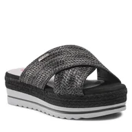 Espadryle damskie - Big Star Espadryle JJ274A397 Black - miniaturka - grafika 1
