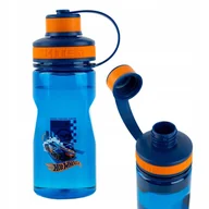 Bidony dla dzieci - BUTELKA NA WODĘ BIDON DO SZKOŁY 500 ml Kite HOT WHEELS - miniaturka - grafika 1