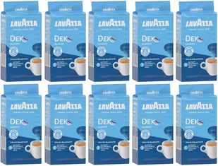 10x Kawa mielona LAVAZZA Dek Classico Bezkofeinowa 250 g - Kawa - miniaturka - grafika 1