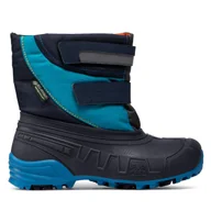 Buty dla chłopców - Śniegowce Boatilus Youth Hybrid Sport 2 Velcro HYBRID02 VAR.01ZT Granatowy - miniaturka - grafika 1