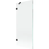 Parawany nawannowe - Mexen Lunar parawan nawannowy 1-skrzydłowy 80 x 150 cm, transparent, czarny - 897-080-000-70-00 - miniaturka - grafika 1