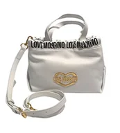 Torebki damskie - Love Moschino Jc4228pp0gkj110a, torebka damska, biała, biały - miniaturka - grafika 1