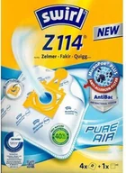 Worki do odkurzaczy - Worek do odkurzacza Swirl Z114 MicroPor Plus do odkurzaczy Zelmer, Fakir i Quigg - miniaturka - grafika 1