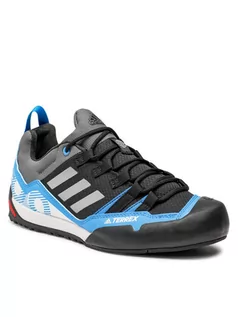 Buty dla dziewczynek - Męskie Buty ADIDAS TERREX SWIFT SOLO 2 S24011 – Czarny - grafika 1