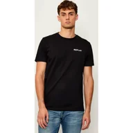 Koszulki męskie - Replay T-shirt Regular Fit - miniaturka - grafika 1
