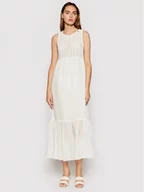 Sukienki - Rinascimento Sukienka letnia CFC0103535003 Biały Regular Fit - miniaturka - grafika 1
