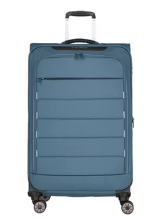 Walizka duża poszerzana Travelite Skaii - panoramic blue - Walizki - miniaturka - grafika 1
