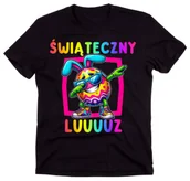 Moda i Uroda OUTLET - Świąteczna koszulka Wielkanocna - Świąteczny luz D9 - miniaturka - grafika 1