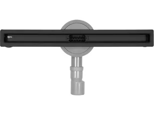 ODPŁYW LINIOWY SLIM BLACK 50 CM - Odpływy liniowe - miniaturka - grafika 2