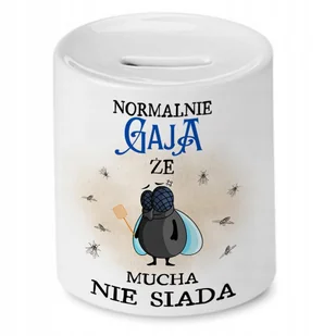 Skarbonka 330 ml Dla Emilii Córki Dziecka Prezent z Nadrukiem ze Zdjęciem + Opakowanie na prezent (wzór 02) - Skarbonki - miniaturka - grafika 1