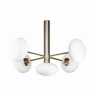 Lampy sufitowe - 1199 OMI LAMPA SUFITOWA ZŁOTY - miniaturka - grafika 1