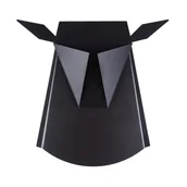 Lampy ścienne - Abigali LAMPA ścienna ORIGAMI DEER-B Abigali metalowa OPRAWA jeleń LED 6W 3000K kinkiet czarny DEER-B - miniaturka - grafika 1