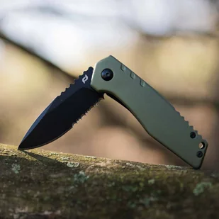 Schrade - Nóż składany Outback - Zielony - 1159312 - Noże - miniaturka - grafika 4