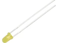 Pozostałe oświetlenie - DIODA LED   3mm ( żółta matowa ) - miniaturka - grafika 1