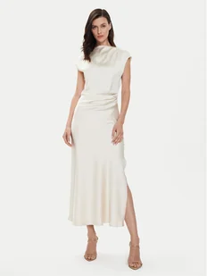 Imperial Sukienka koktajlowa AEAOHBA Beżowy Regular Fit - Sukienki - miniaturka - grafika 1