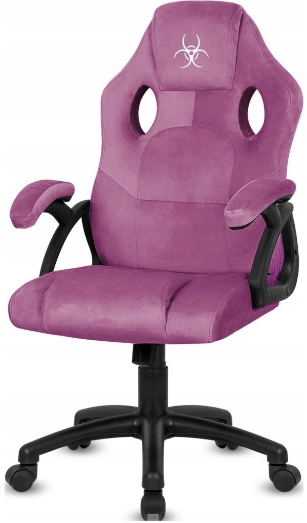 Fotel obrotowy do biurka CARRERA M ALCANTARA PURPLE
