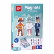 Układanki dla dzieci - Apli Kids Magnetyczna Układanka Zawody - miniaturka - grafika 1