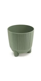 Doniczka Ryfo N DRF200N ziemisty zielony Prosperplast - Donice - miniaturka - grafika 1