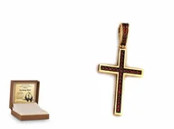 Zawieszki - Złota zawieszka 585 krzyżyk krzyżyk prezent - miniaturka - grafika 1