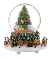 Ozdoby bożonarodzeniowe - Śnieżna Kula Szklana Z Pozytywką Świąteczna Ozdoba - miniaturka - grafika 1