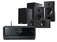 Kino domowe - Yamaha RX-V6A (czarny) + Tesi 3 + 2 + 7 (czarny) - miniaturka - grafika 1