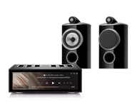 Zestawy stereo - Rose RS520 (czarny) + 805 D4 (czarny) - miniaturka - grafika 1