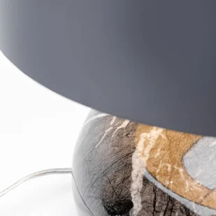 KARE Mamo Deluxe lampa stołowa, szara - Lampy stojące - miniaturka - grafika 4