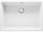 Zlewozmywaki - Zlewozmywak kuchenny granitowy jednokomorowy bez ociekacza z dużą komorą XXL Londyn 70 Slim - miniaturka - grafika 1